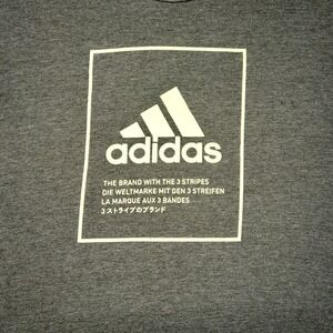 Adidas The Go‎ To Tee Mens XL Three Stripes Logo Casual Activewear